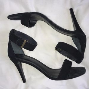 Suede leather Celine heels